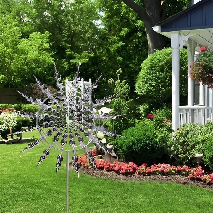 Wind Spinners with Anti-Rust Design and Kinetic Motion
