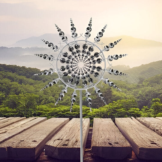 Wind Spinners with Anti-Rust Design and Kinetic Motion