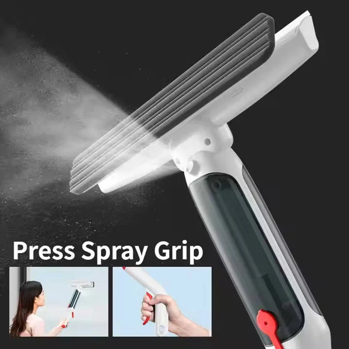 Window Cleaner with Long Handle and Telescopic Reach