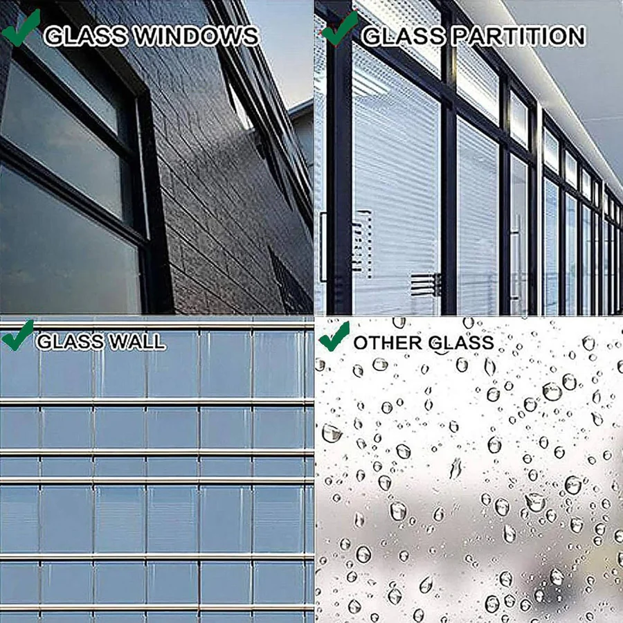Window Cleaner with Long Handle and Telescopic Reach