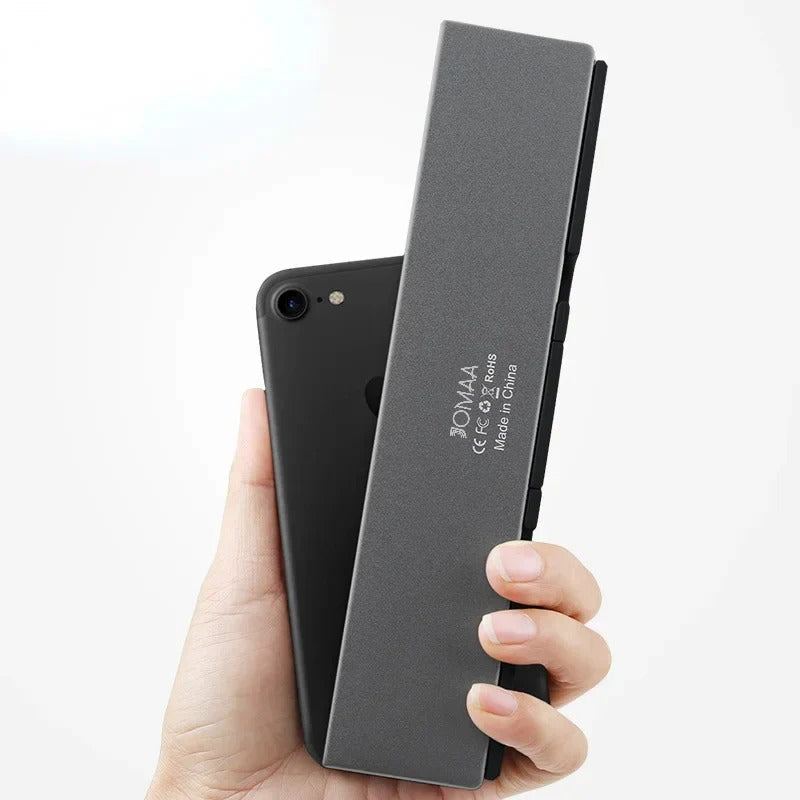 Wireless Keyboard with Slim Design and Magnetic Stand
