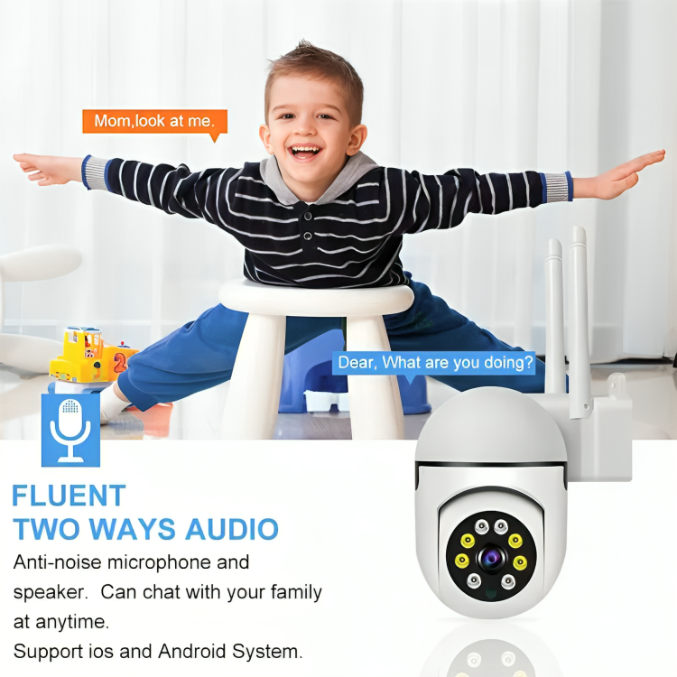 Wireless Security Camera with 1080P HD and Night Vision