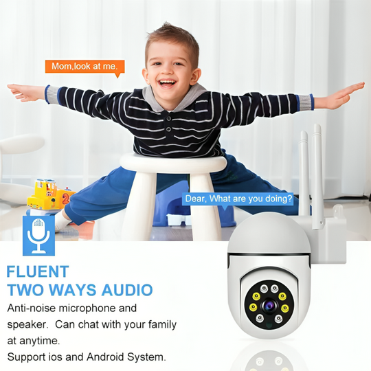 Wireless Security Camera with 1080P HD and Night Vision